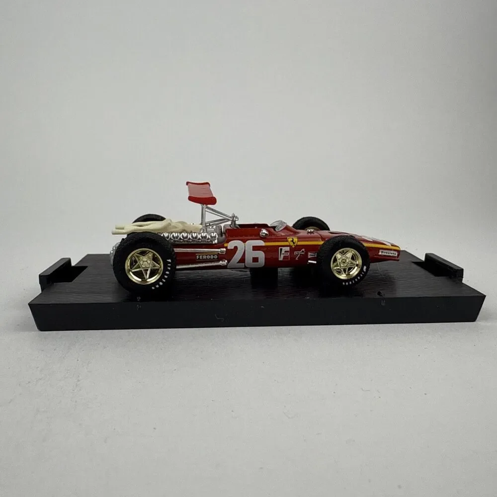 Brumm Models 1:43 Scale R171 - 1968 Ferrari 312F1 HP400 Red #26